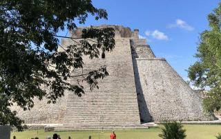 Mayan ruins at Uxmal